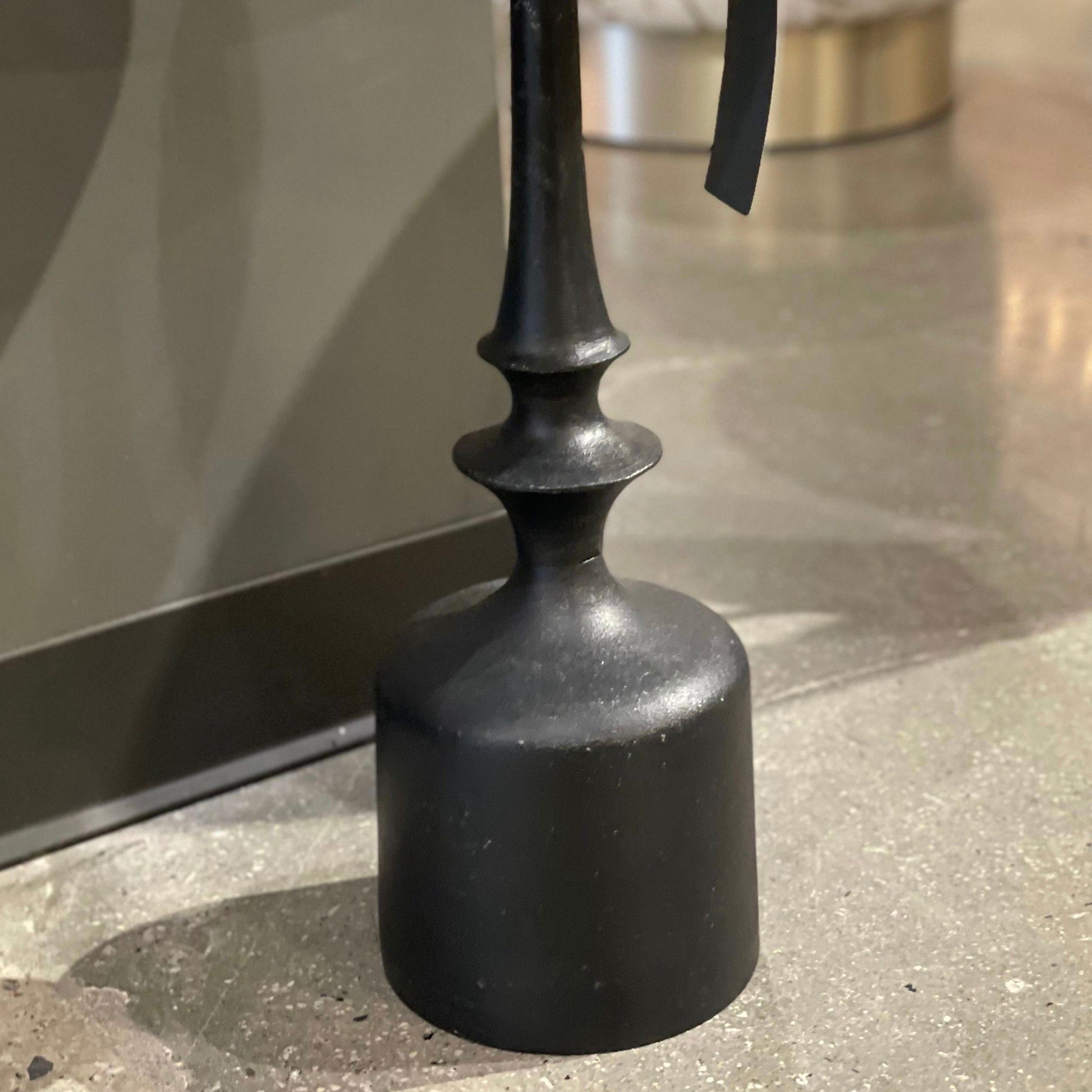 arteriors huntlee accent table charcoal base market
