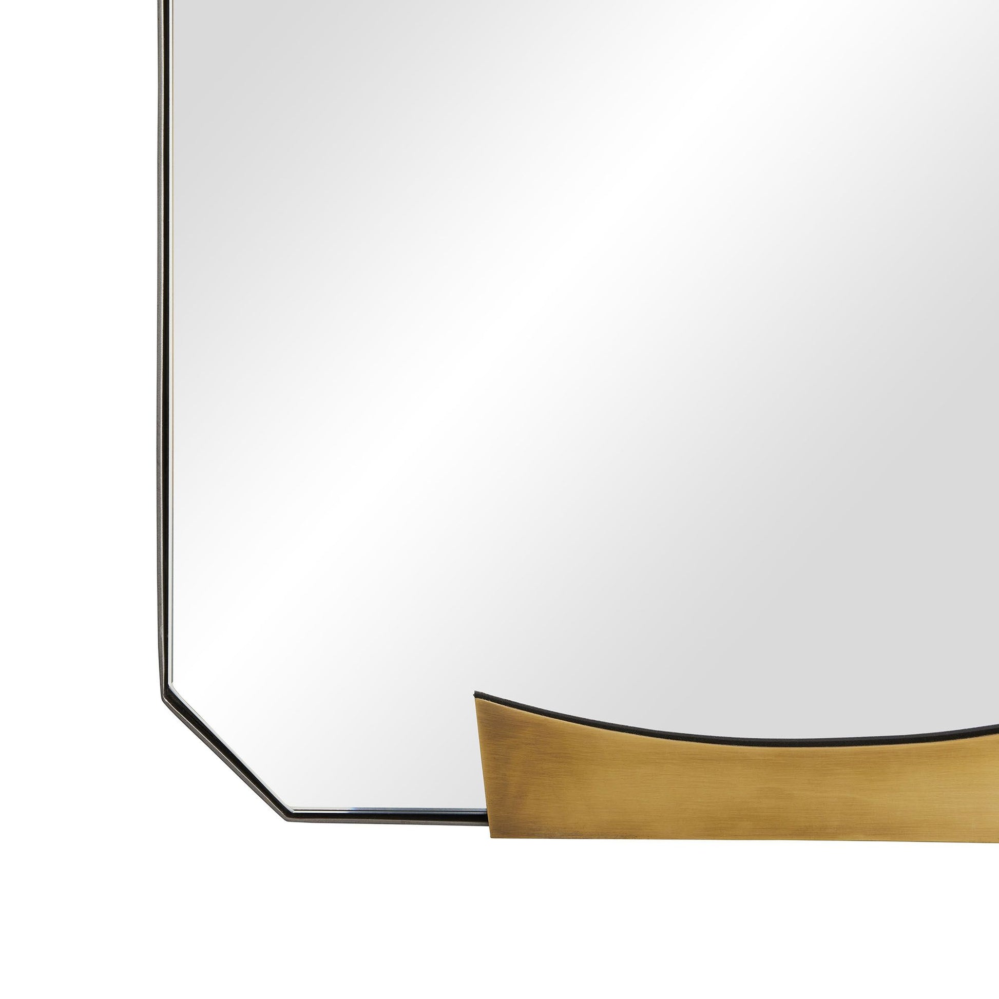 Mirror Home Acrylic and Brass Pagoda Mirror – CLAYTON GRAY HOME