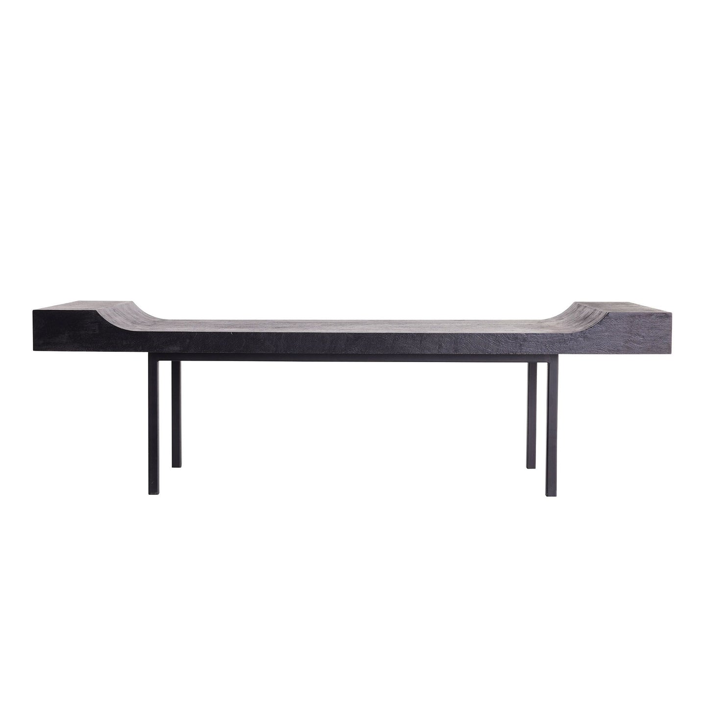 arteriors lanny bench  front