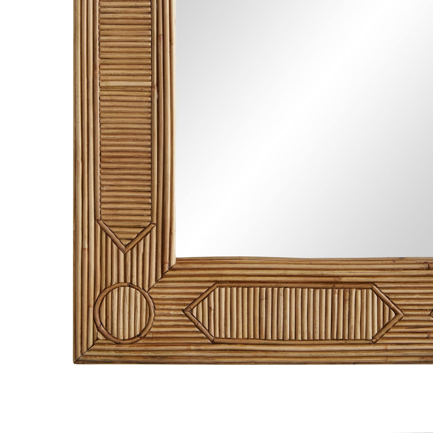 arteriors madeline wall mirror detail