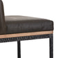 arteriors marmont counter stool leather