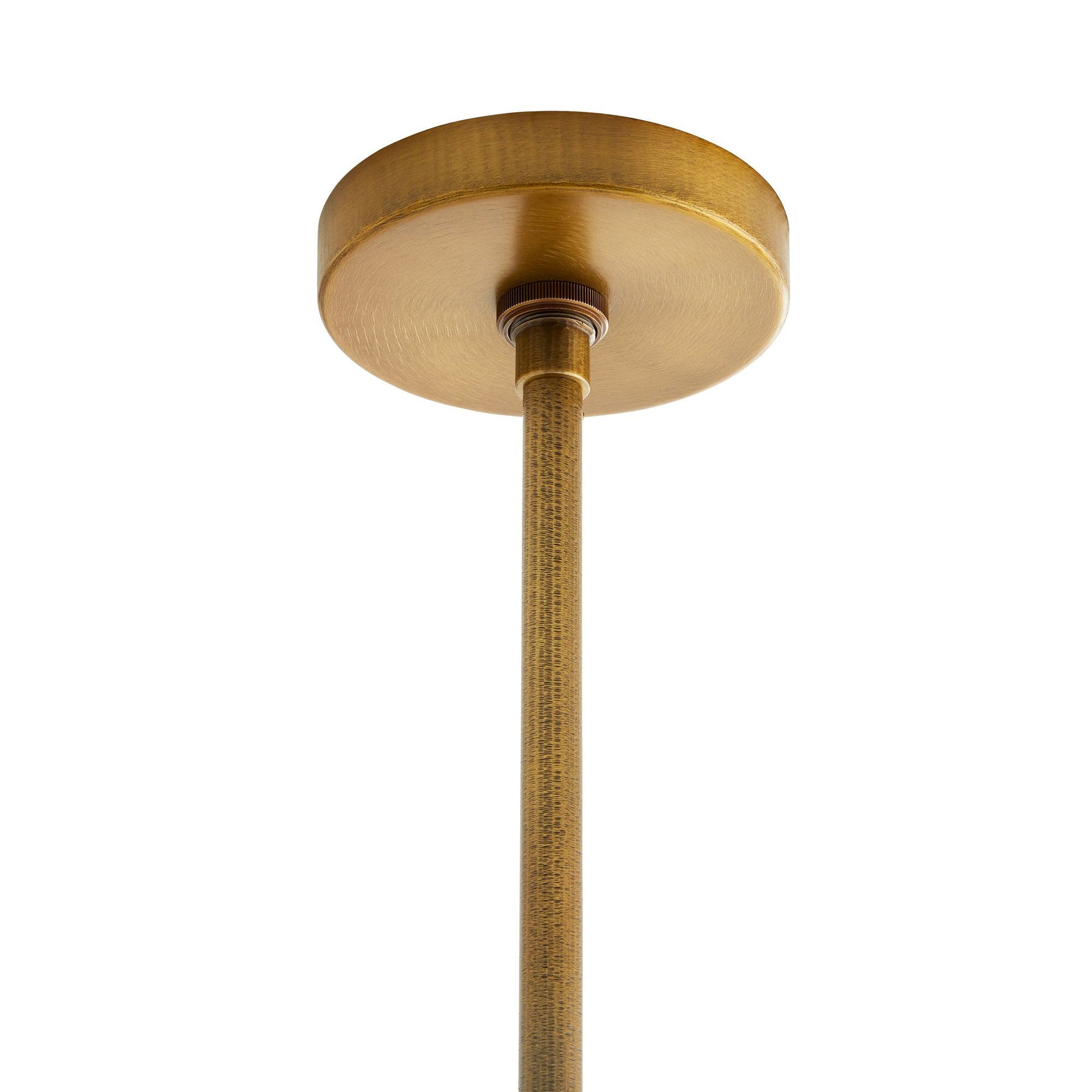 arteriors max chandelier antique brass ceiling mount