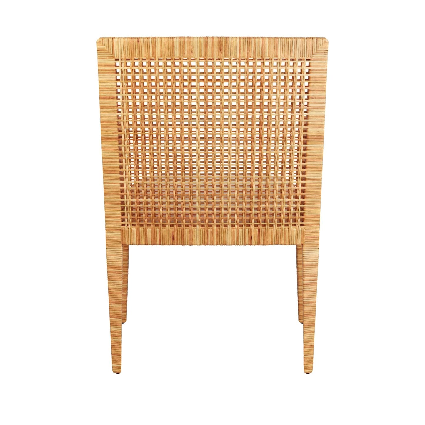 arteriors palmer dining chair back