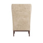 arteriors pierce wing chair stone boucle back