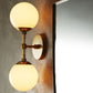 arteriors polaris sconce styled photo