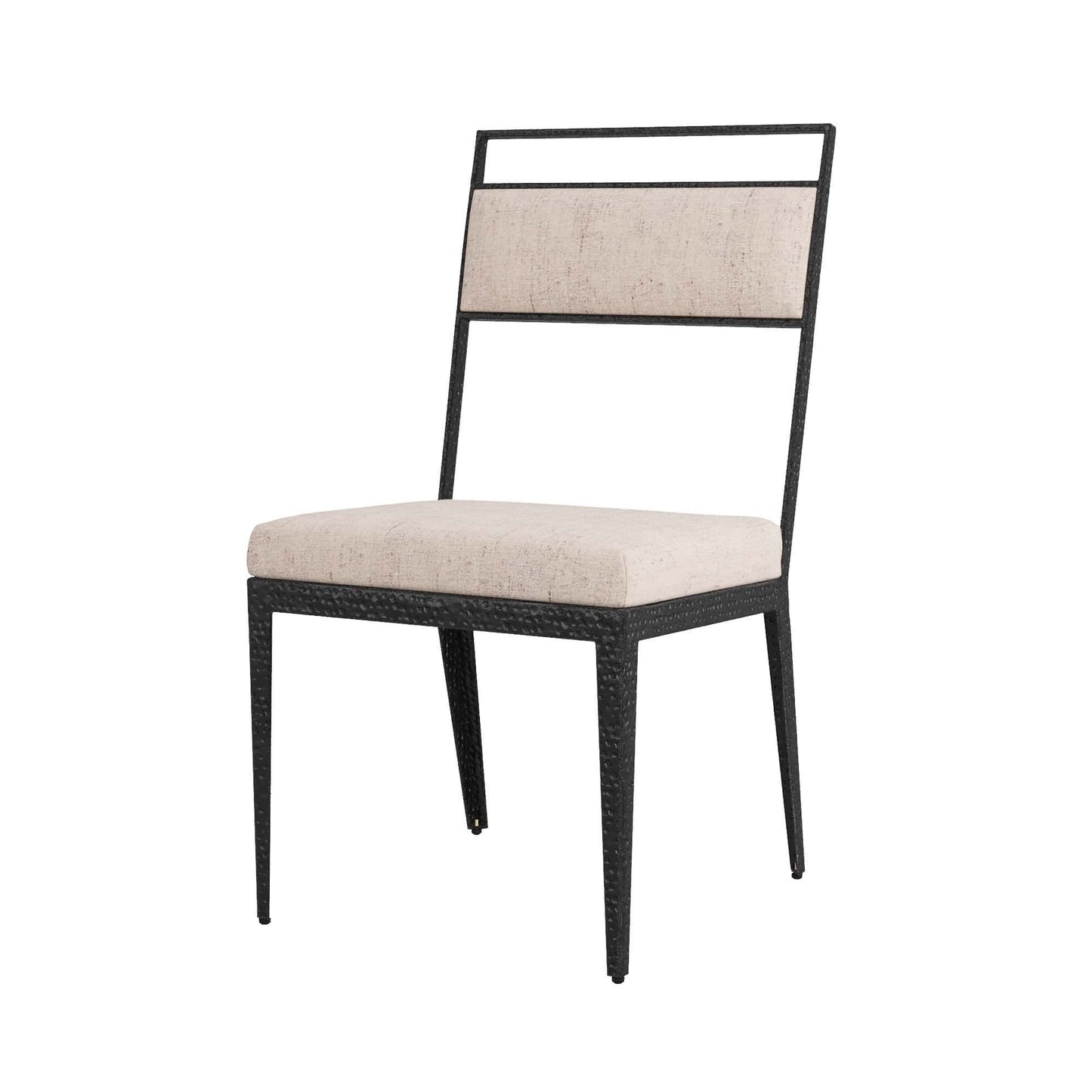 arteriors portmore dining chair sterling linen