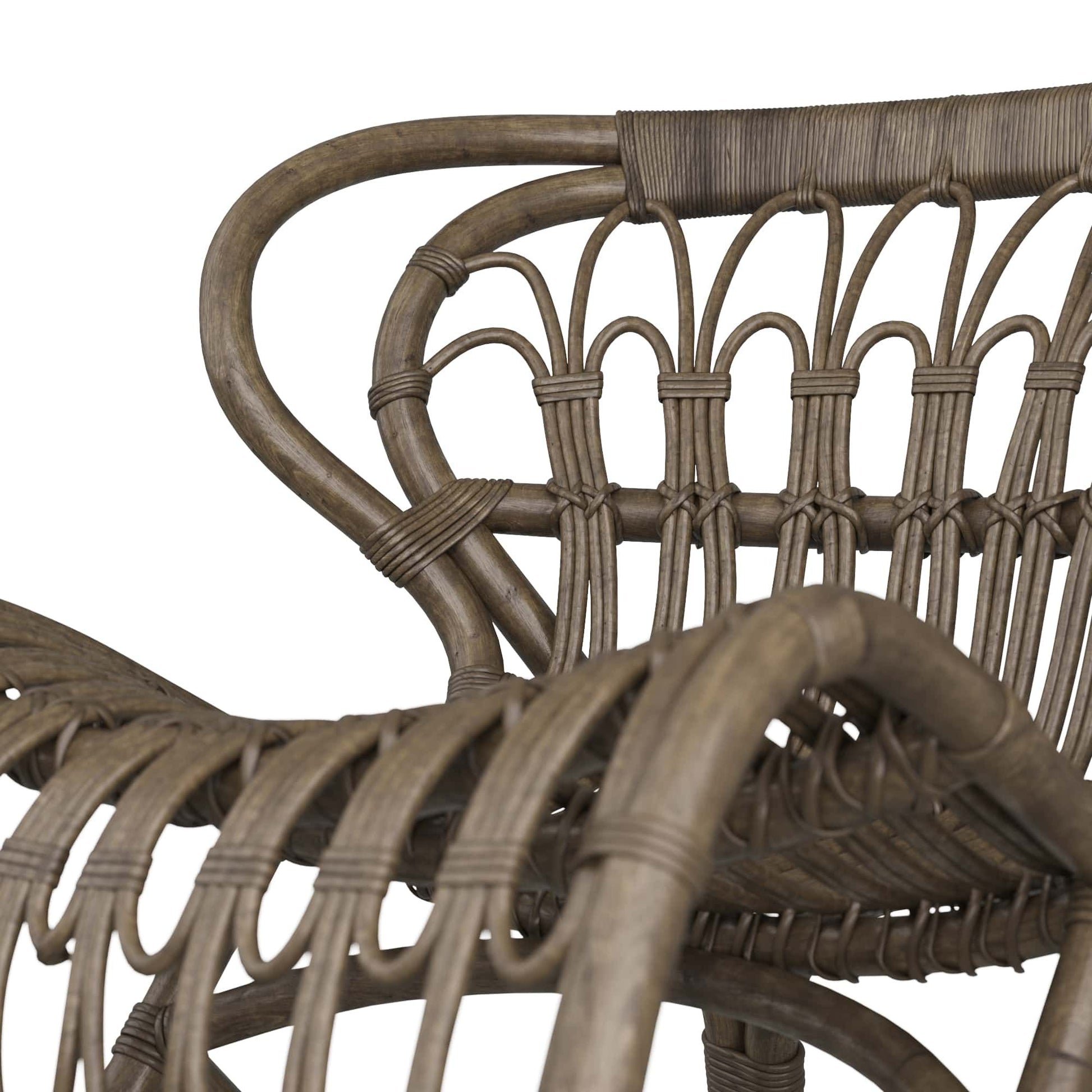 arteriors rayna lounge chair angle front