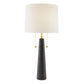 arteriors sidney table lamp black marble front