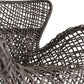 arteriors sojourner lounge chair rattan detail
