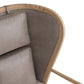 arteriors stassi wing chair leather