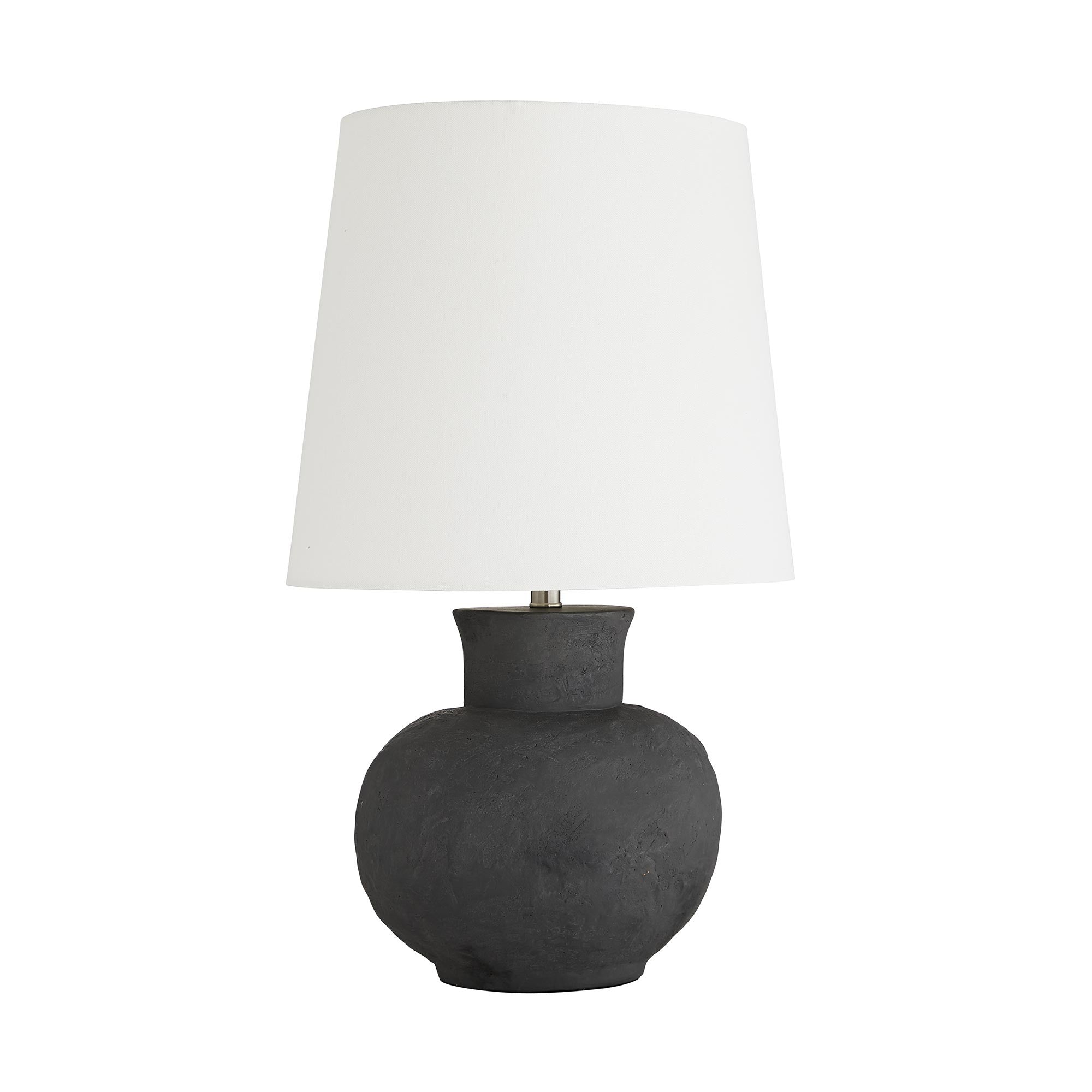 Arteriors Home Troy Lamp Matte Charcoal Terracotta – CLAYTON GRAY HOME