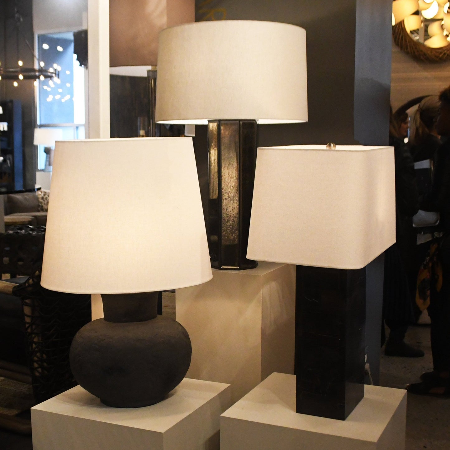 arteriors troy lamp styled