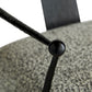 arteriors wallace chair pitch texture arm