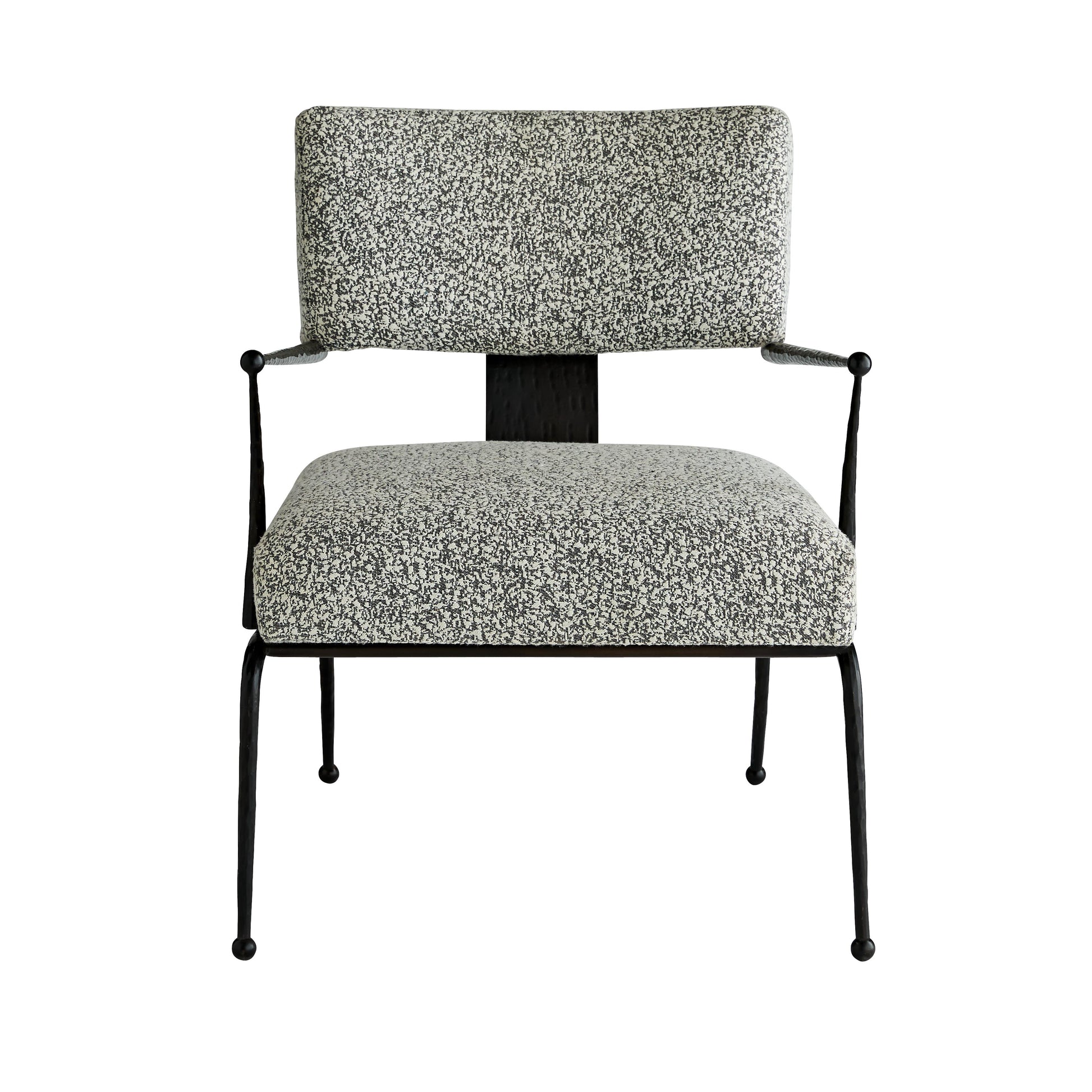 arteriors wallace chair pitch texture