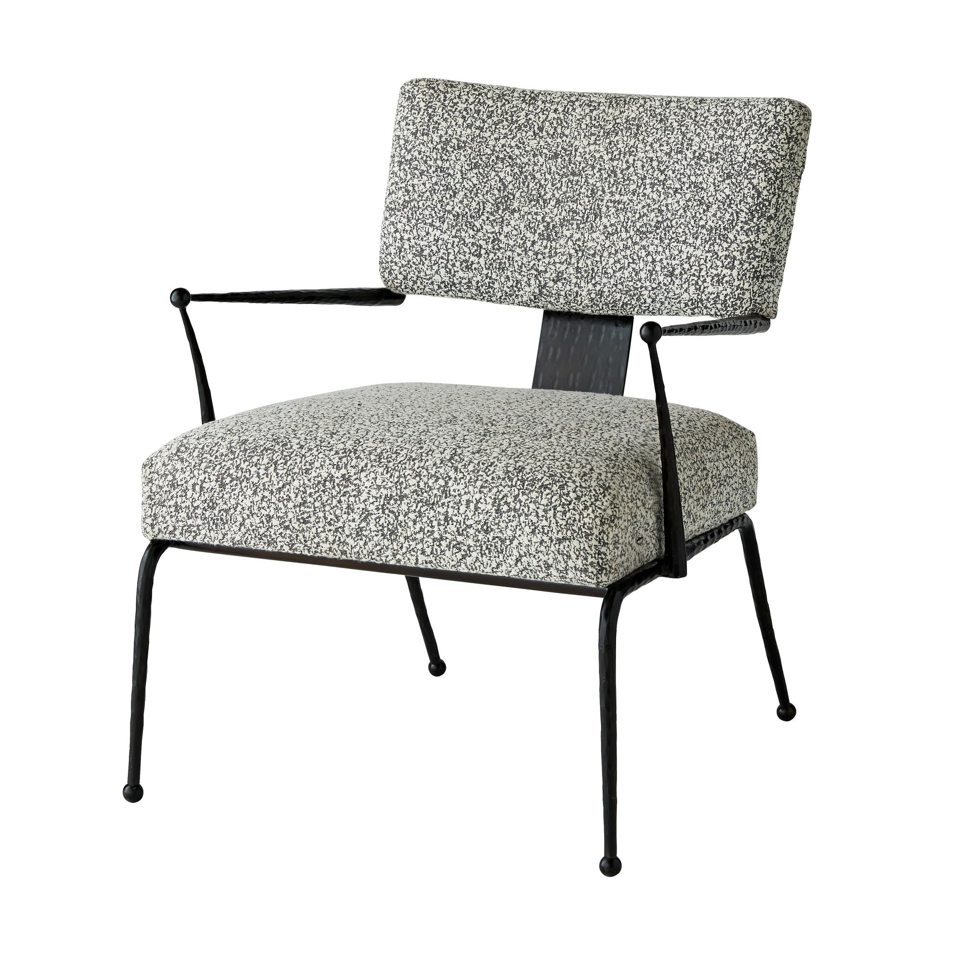 arteriors wallace chair pitch texture angle