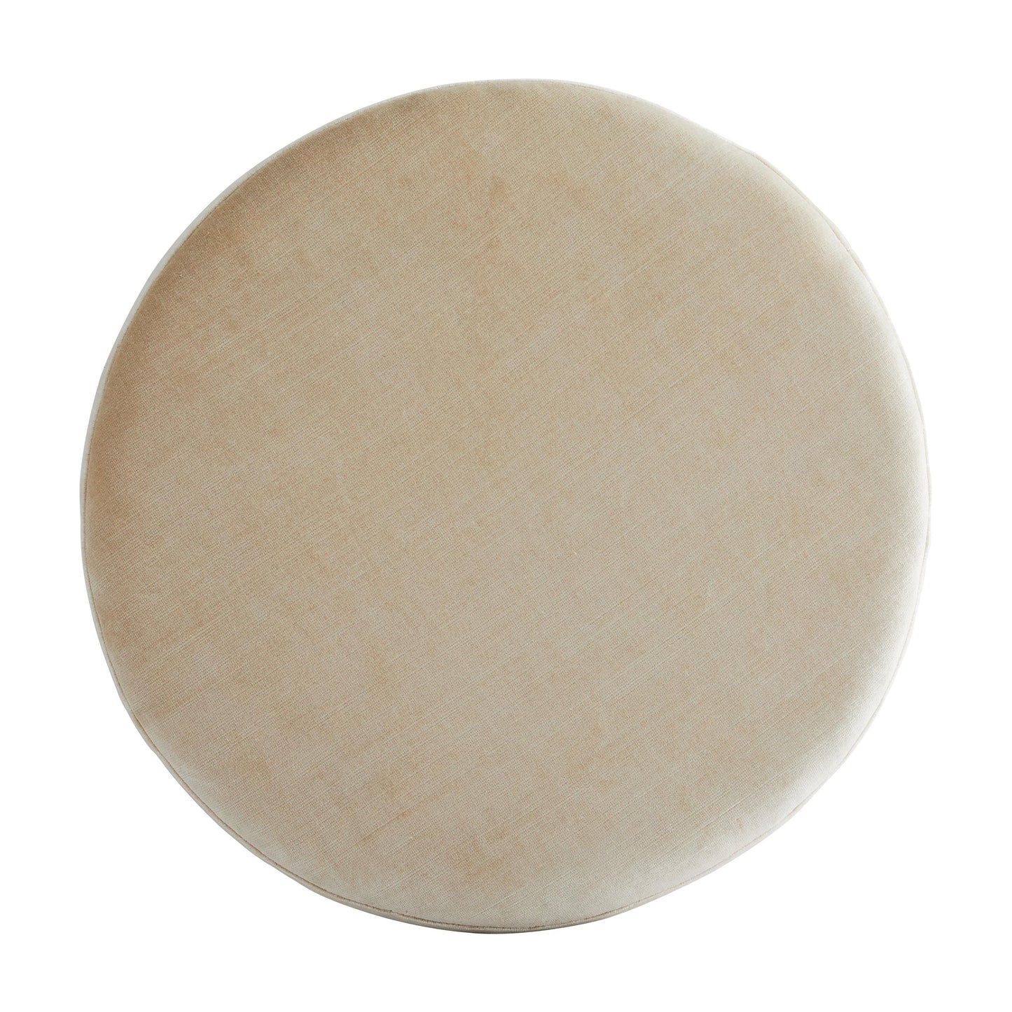 arteriors warby ottoman  top view