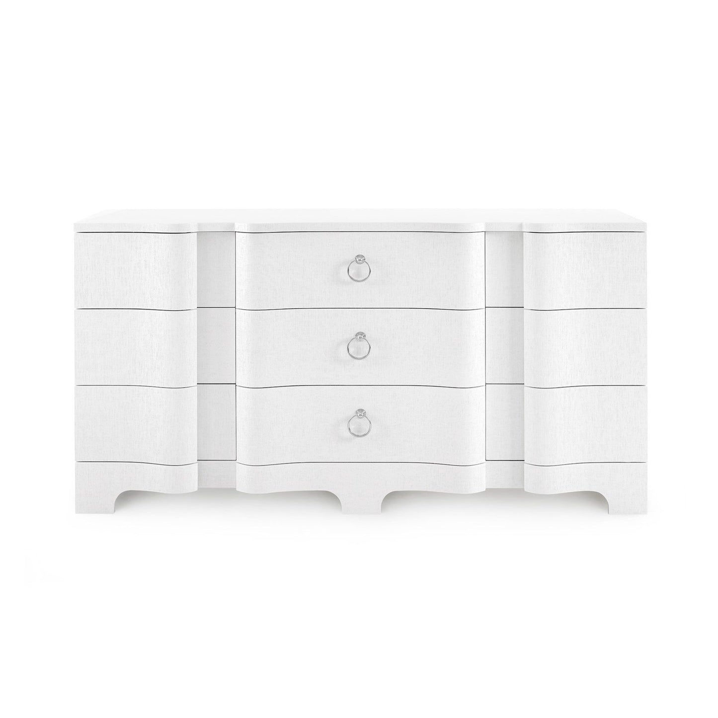 bungalow 5 bardot extra large 9 drawer dresser white BDT-250-59