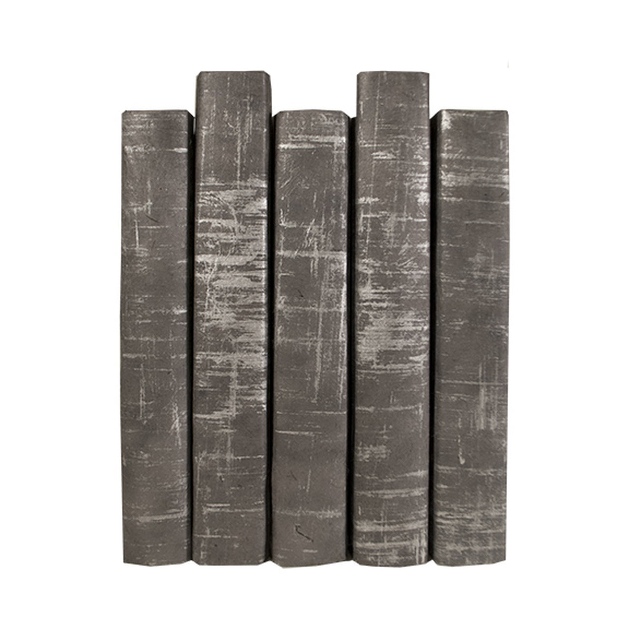 e lawrence brushed gray book set of 5