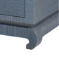 Bungalow 5 Ming Extra Large 8 Drawer Chest Navy Blue Leg