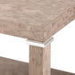 bungalow 5 alessandra 1 drawer side table taupe gray corner