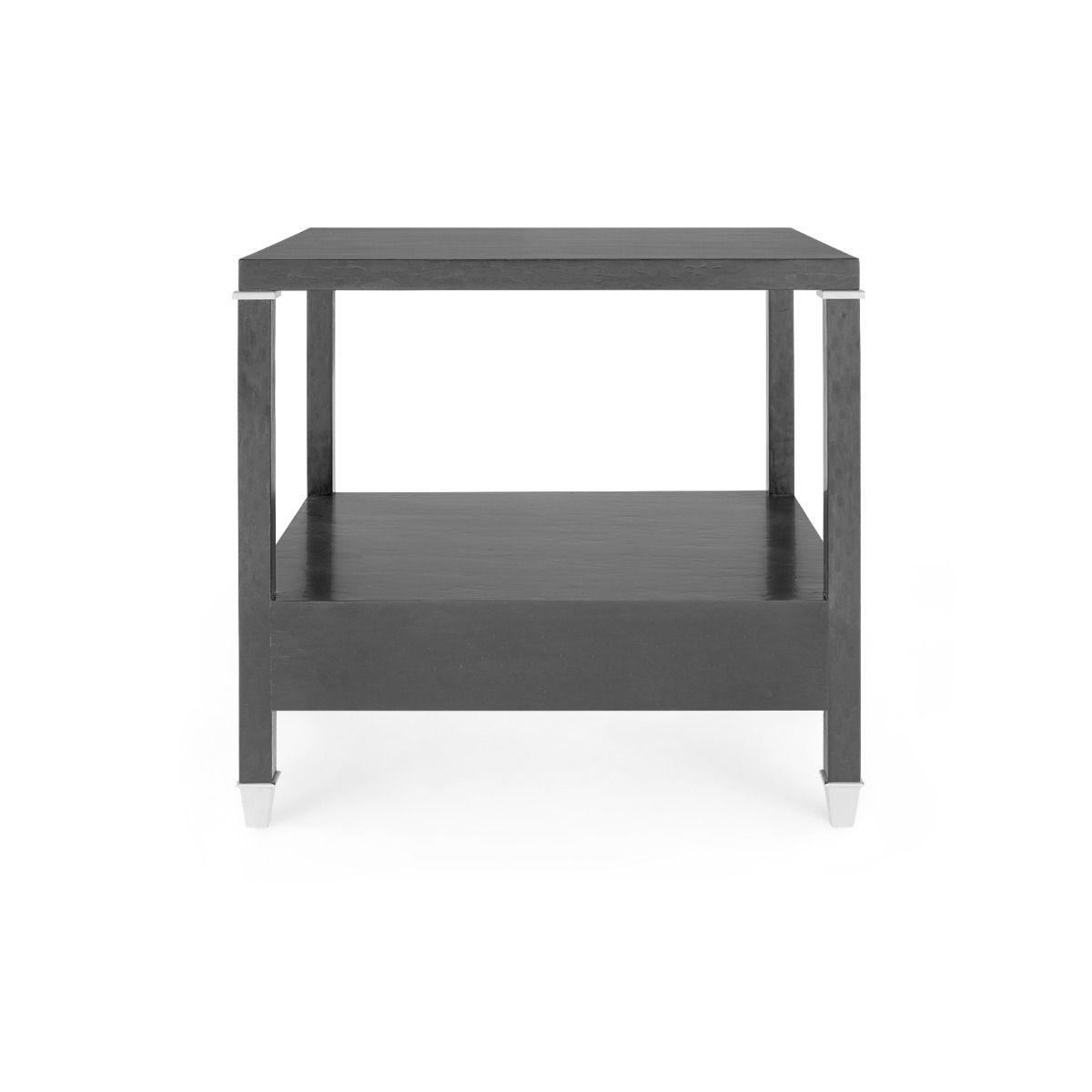 bungalow 5 alessandra one drawer side table black back