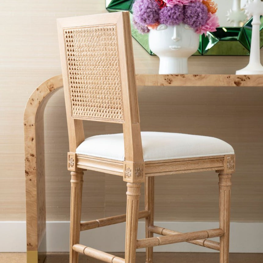bungalow 5 annette counter stool natural styled angle