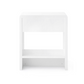 Bungalow 5 Benjamin 1 Drawer Side Table White Gold Pull back