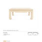 bungalow 5 bethany square coffee table tearsheet  natural