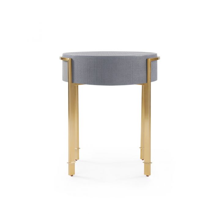 bungalow 5 bodrum side table gray back