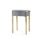 bungalow 5 bodrum side table gray