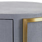 bungalow 5 bodrum side table gray detail