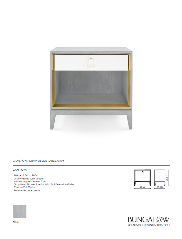 villa and house cameron one drawer side table grey tearsheet