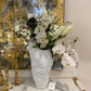 bungalow 5 ciara large vase white styled floral