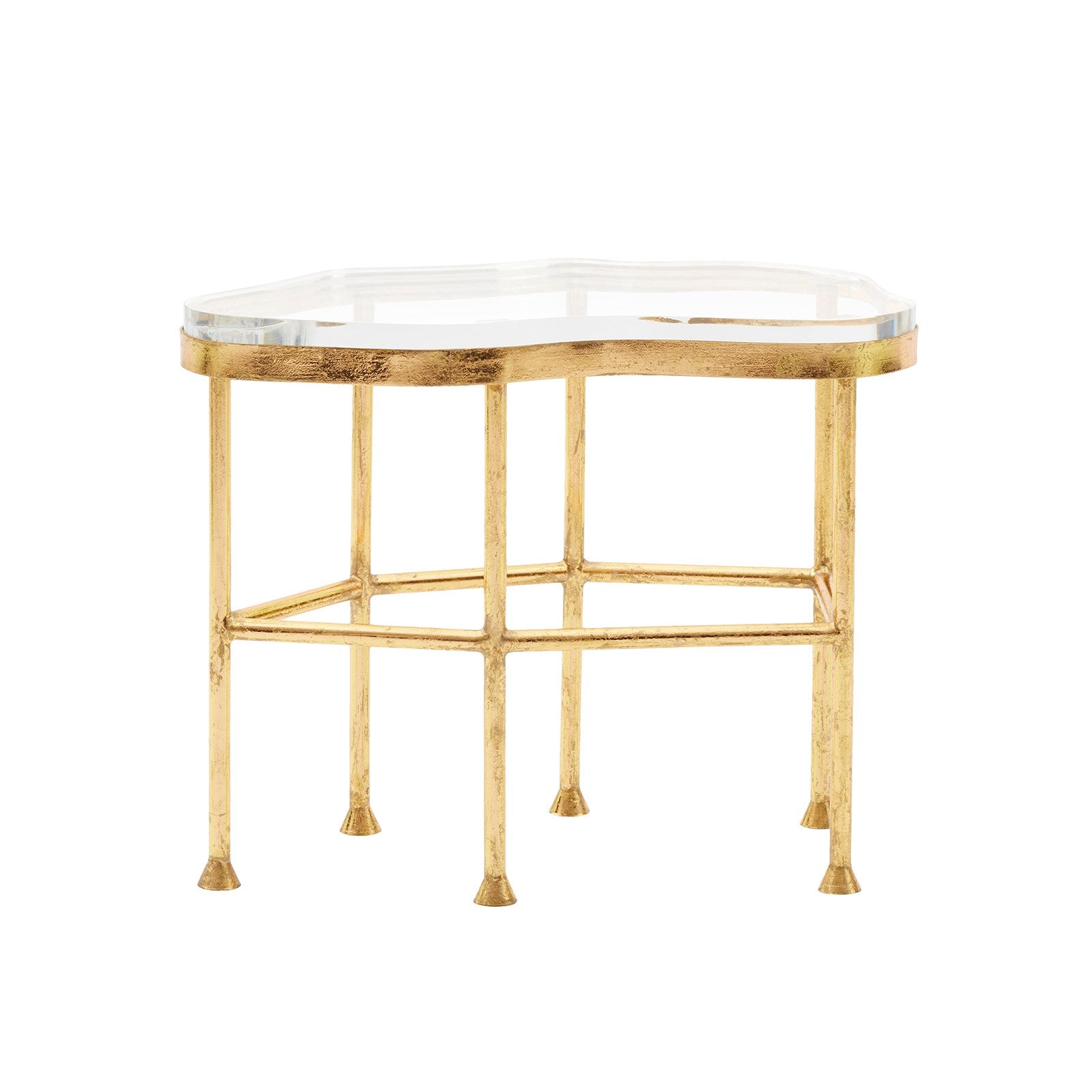 bungalow 5 cristal side table gold