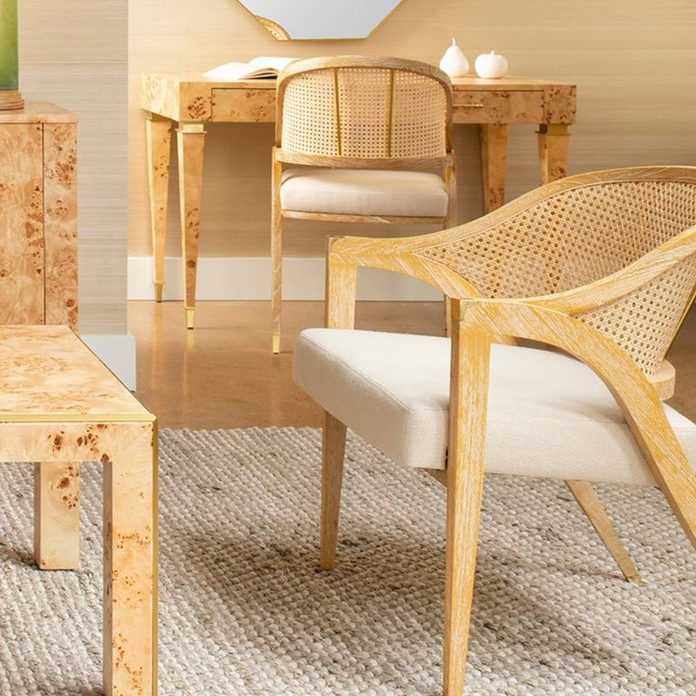 Villa & Edward Lounge Chair Natural Set of Two – CLAYTON GRAY HOME