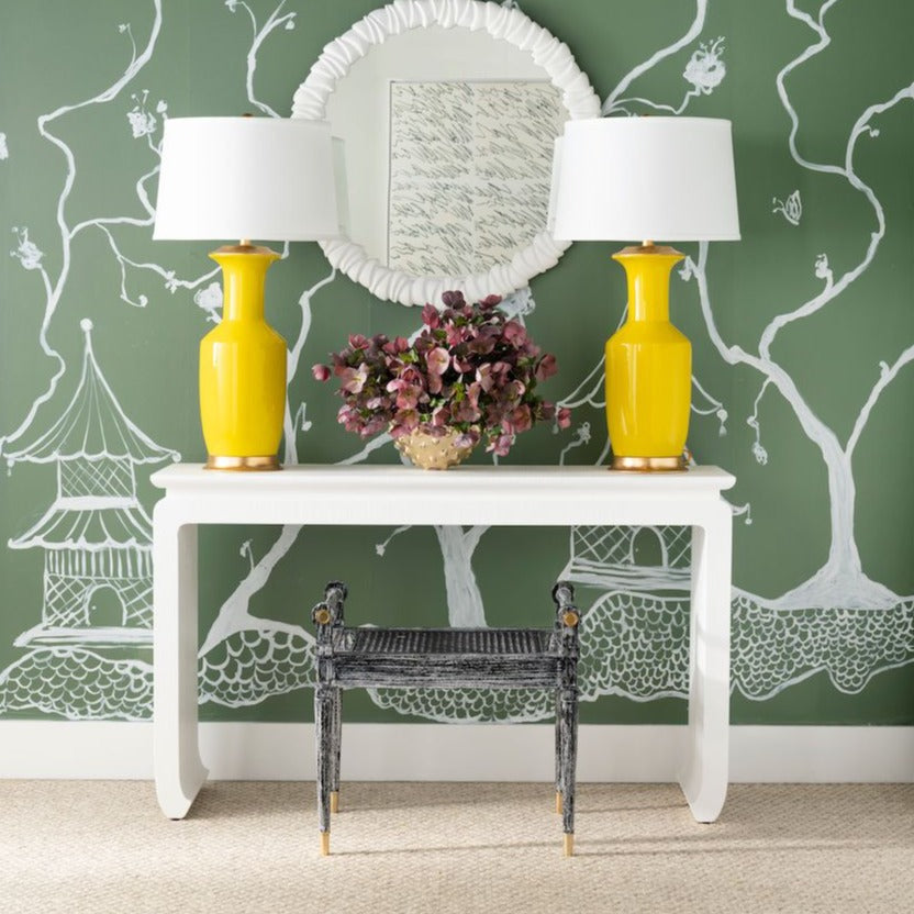 bungalow 5 elina console styled room
