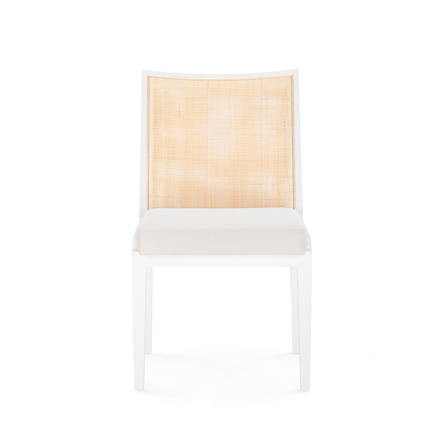 bungalow 5 ernest side chair white front