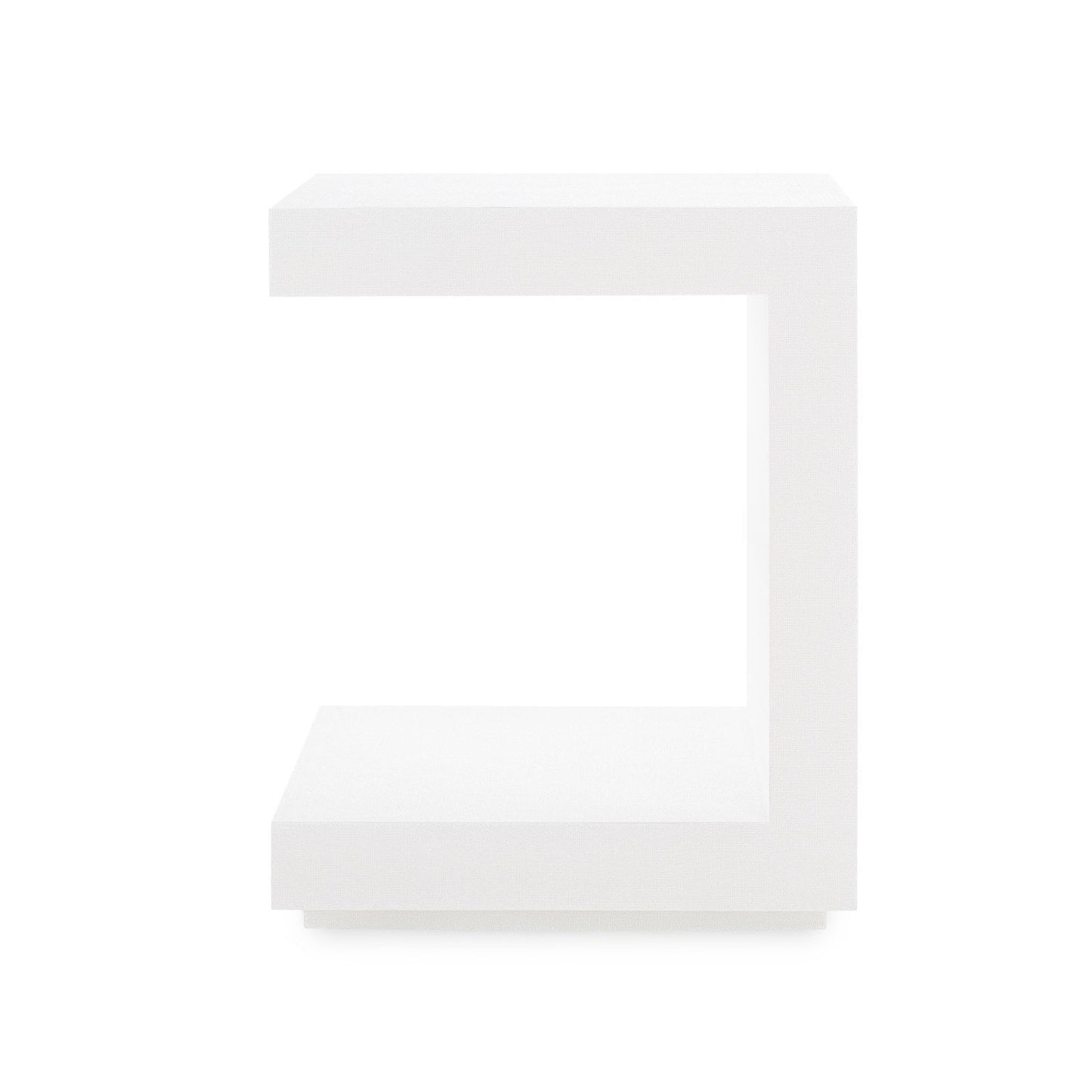 bungalow 5 essential side table white side