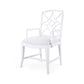 bungalow 5 evelyn armchair white angle