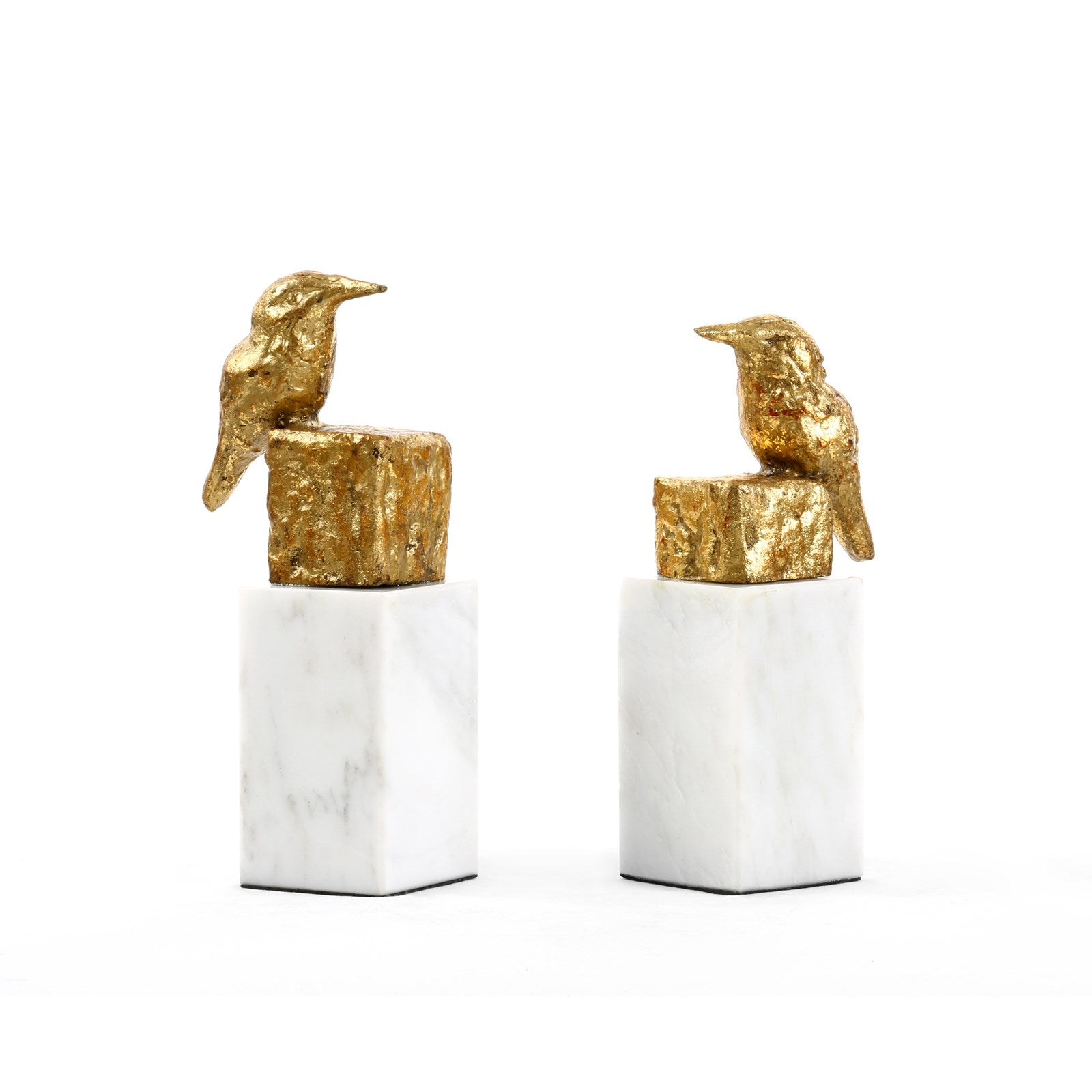 Villa & House Finch Statue Pair Gold Leaf – CLAYTON GRAY HOME