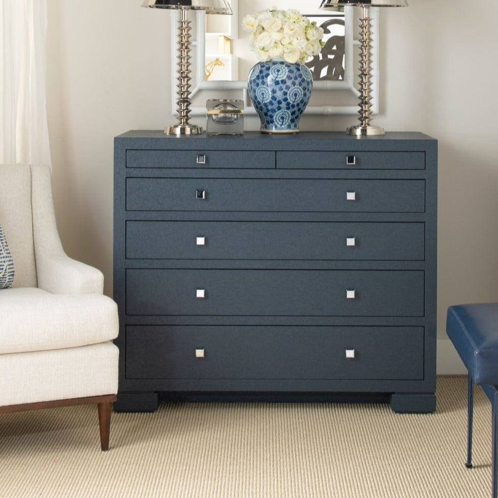 Grey and outlet blue dresser