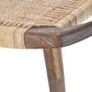 bungalow 5 jerome stool driftwood wood and weave detail