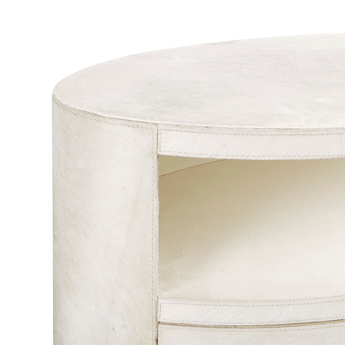 bungalow 5 julius 2 drawer side table white detail