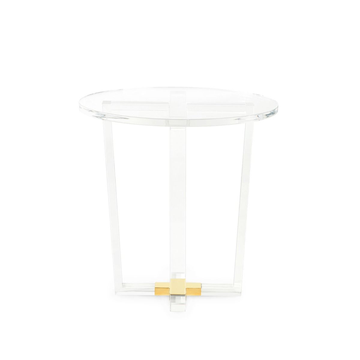 bungalow 5 otis side table clear front
