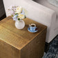bungalow 5 majorel side table antique brass styled