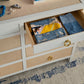 bungalow 5 mallet 8 drawer dresser open styled