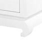 Bungalow 5 Ming Large Dresser Lacquered White Grasscloth