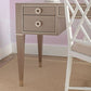 villa and house morris taupe desk detail