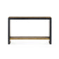 bungalow 5 odeon console antique brass