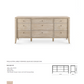 bungalow 5 paola extra large dresser tearsheet